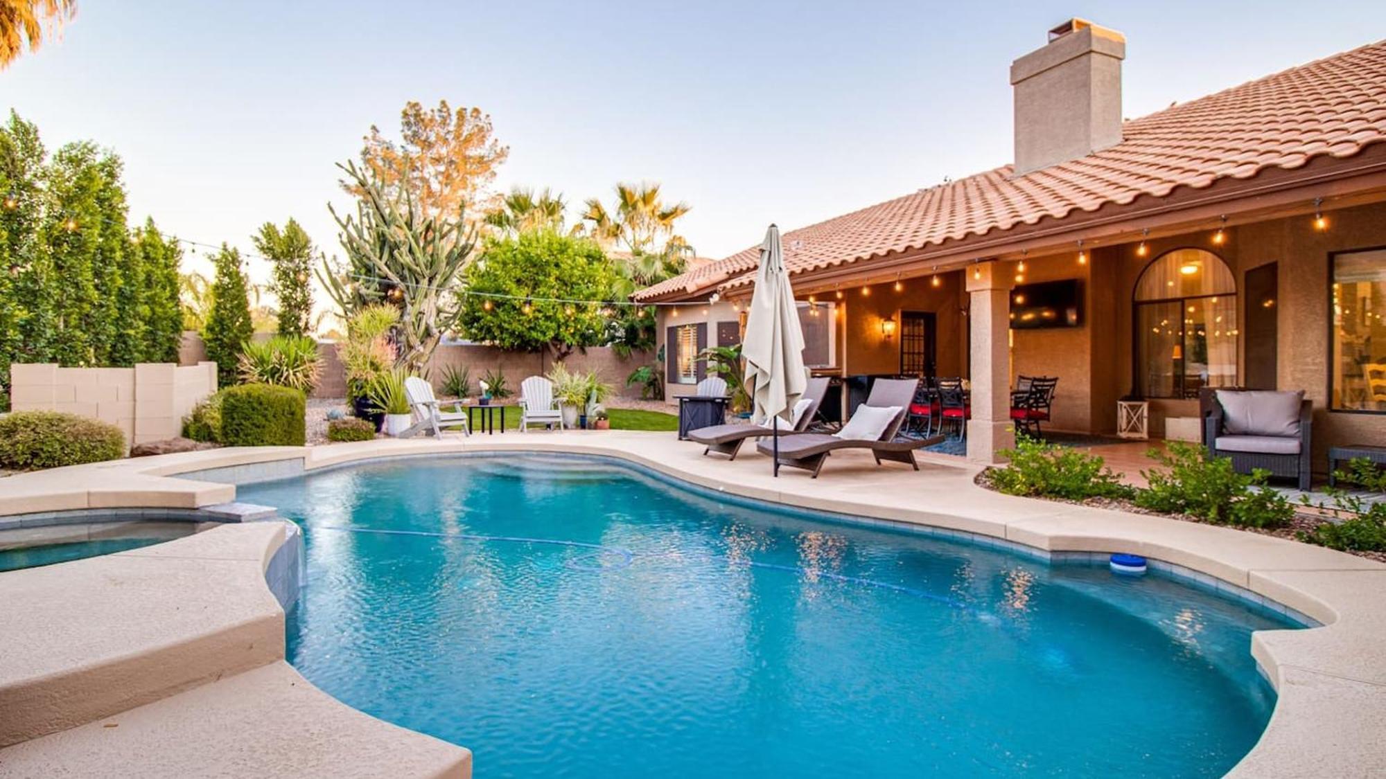 Stunning North Scottsdale Luxury Home Whtd Pool Phoenix Exteriér fotografie