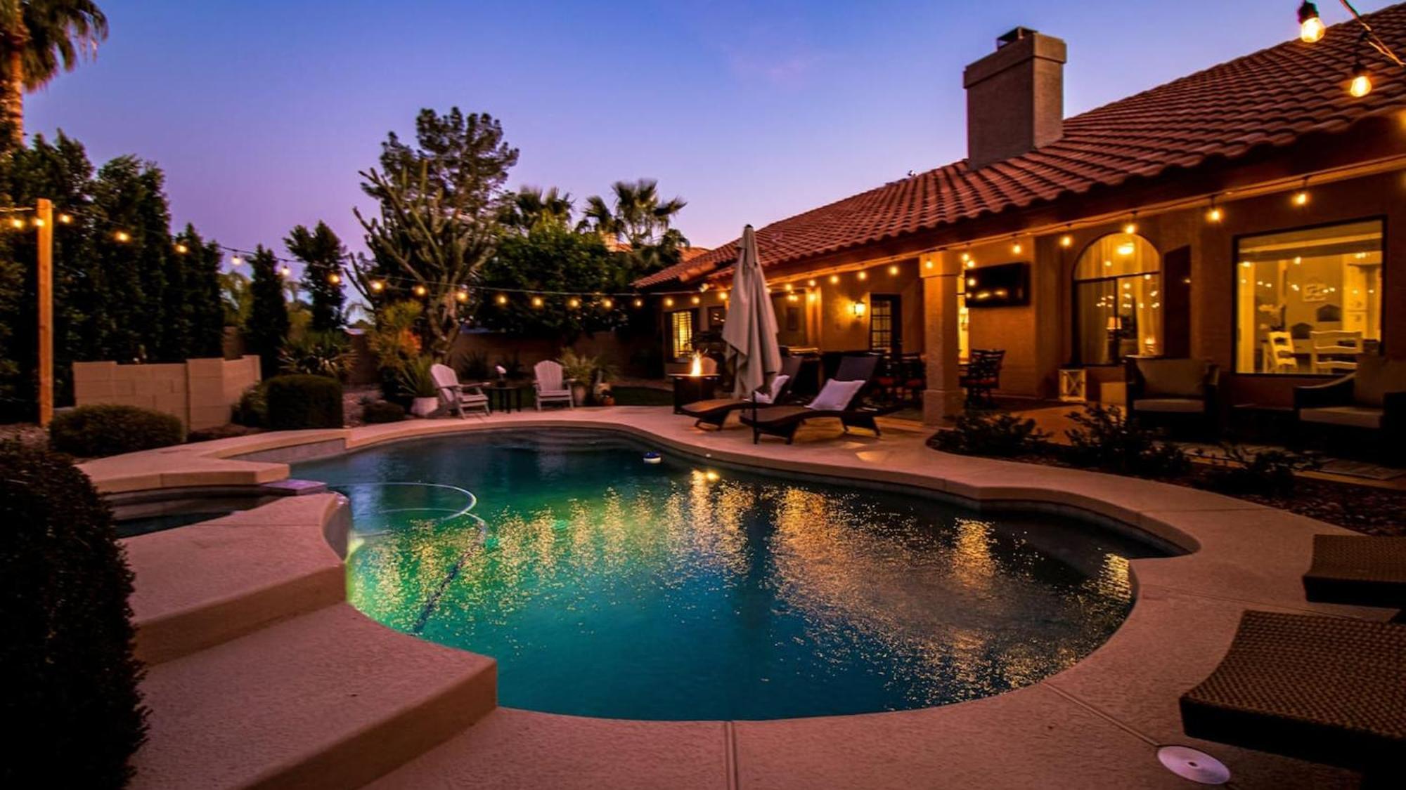 Stunning North Scottsdale Luxury Home Whtd Pool Phoenix Exteriér fotografie